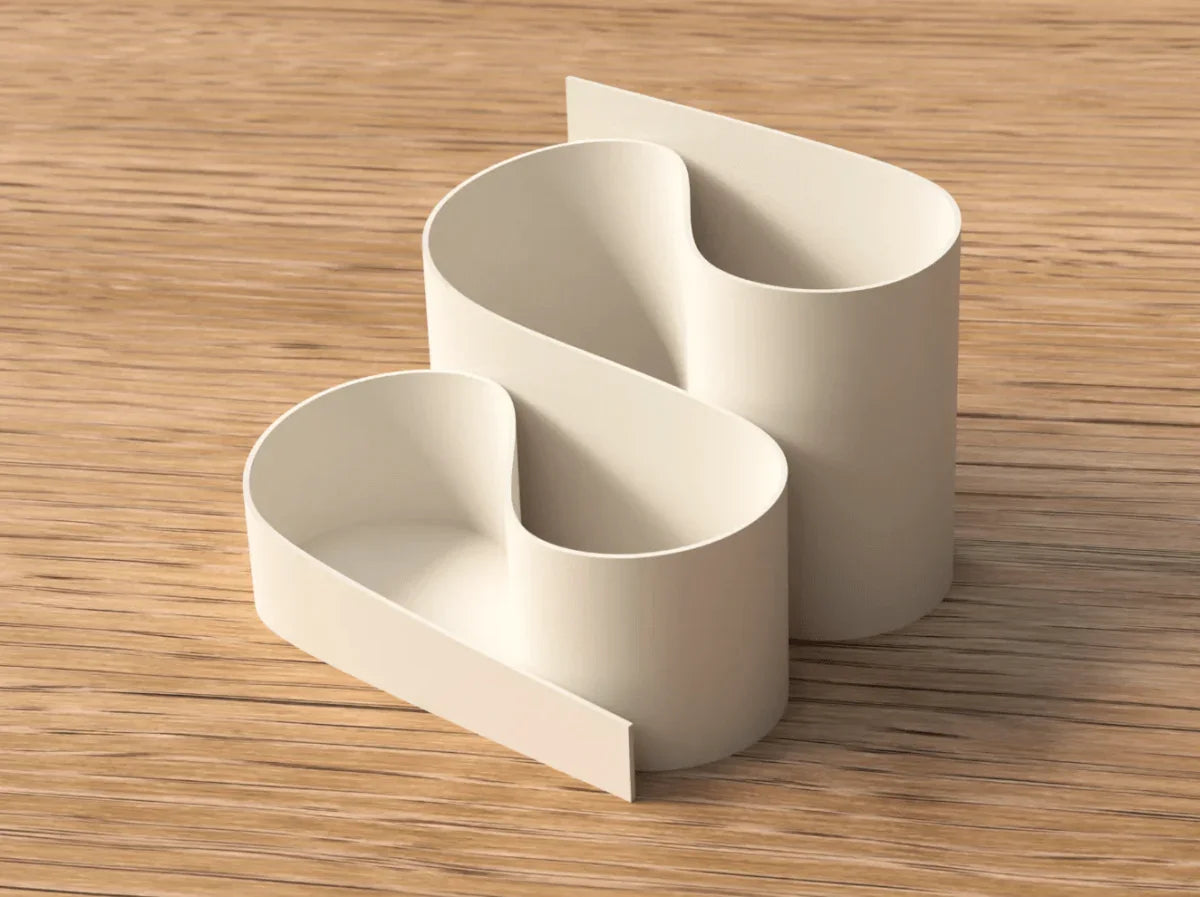 Organizador de Mesa Multifuncional – Organização Inteligente com Design Sustentável