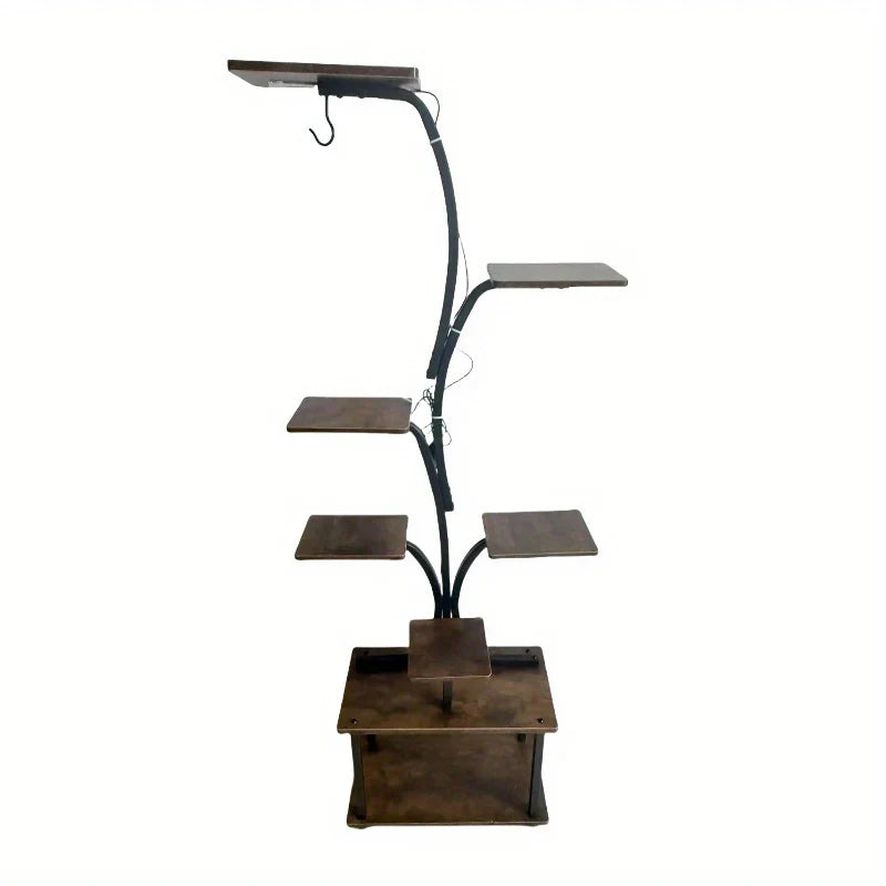 Suporte 8 Níveis com Gaveta de Armazenamento