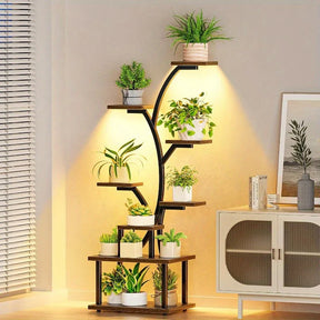 Suporte 8 Níveis com Gaveta de Armazenamento