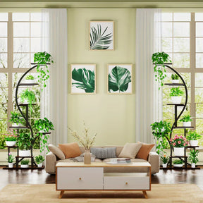 Organizador de Plantas com Luz de Crescimento – 8 Níveis