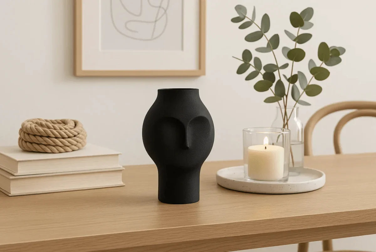 Vaso de Plantas Modern Face